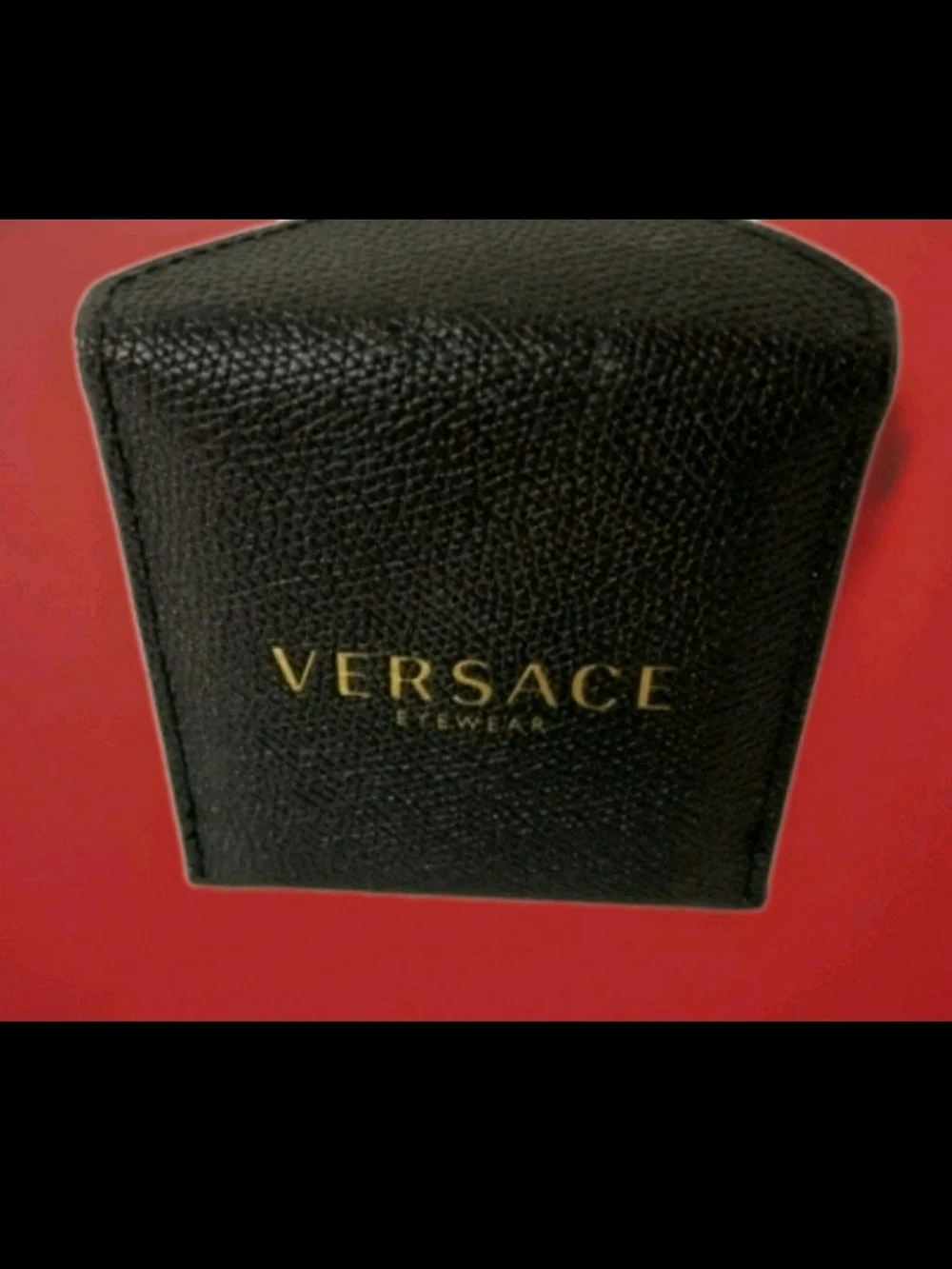 Versace Gold Compact Mirror with Black Case - Picture 5 of 5